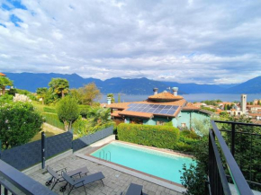 Majestic holiday home with private pool Germignaga